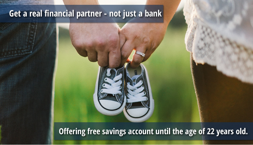 Offering free savings account until the age of 22yrs old.